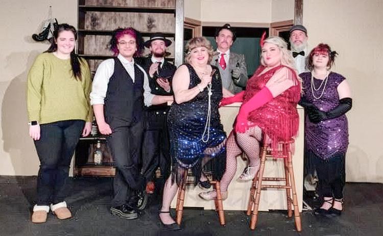 Pictured left to right: Director, Tory Ford; Alex Ross, Justin Marchington, Jennifer Kroll, Dave Minor, Sam Donaldson, Kevin Allen, and Livia Bell.