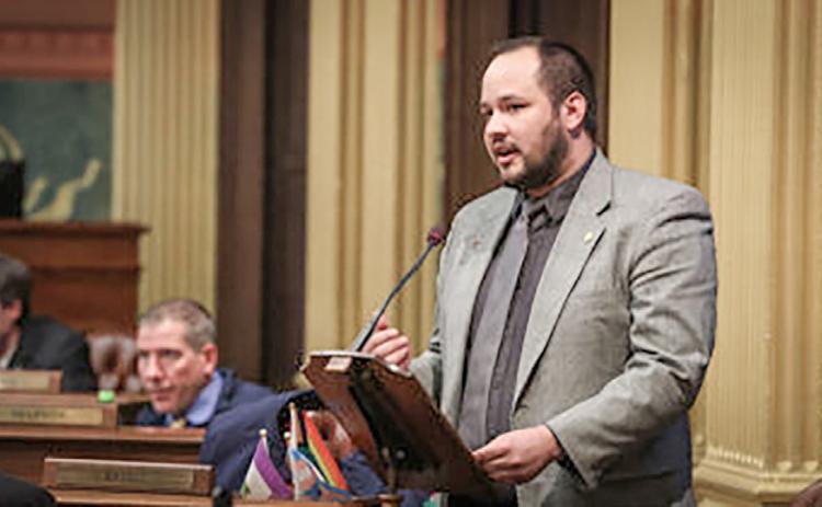 Democratic Rep. Dylan Wegela of Garden City. MICHIGAN HOUSE OF REPRESENTATIVES