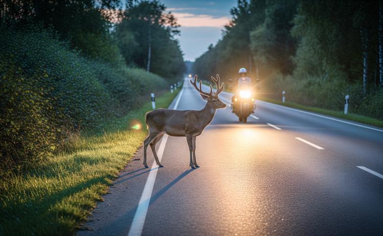 Study finds high risk of injury or death in motorcycle-deer collisions