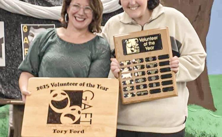 FORD EARNS GAFT VOLUNTEER OF THE YEAR