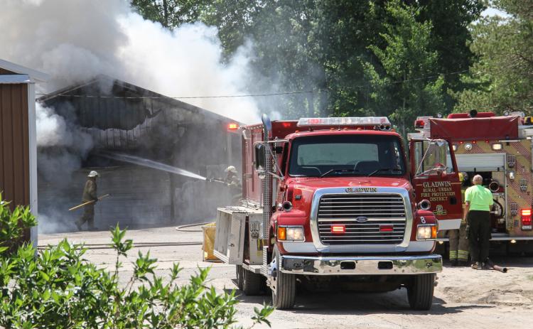 ACCIDENTAL BARN FIRE IN BUCKEYE TOWNSHIP
