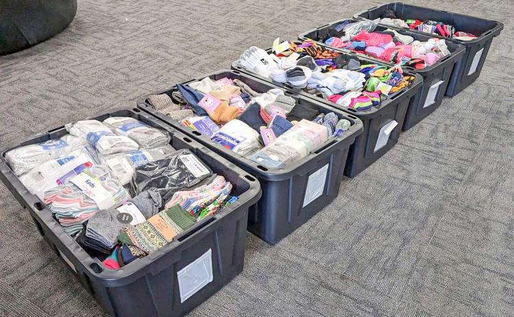4-H club hosted sock drive