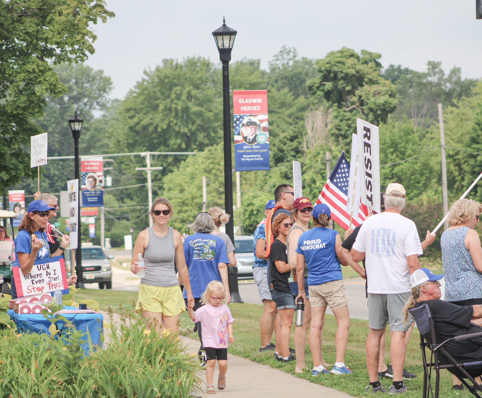 DEMOCRATIC PARTY SPONSORS RALLY | Gladwin County Record & Beaverton Clarion