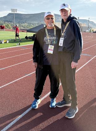 Jim Ogg competes at the Transplant Games of America