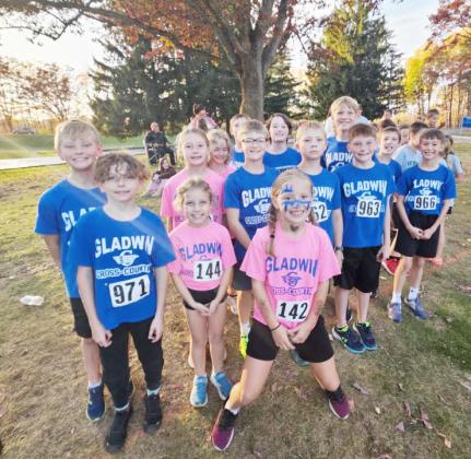 The intermediate runners before their race.