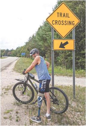 Man rides peddle bike 566 miles after life threatening accident