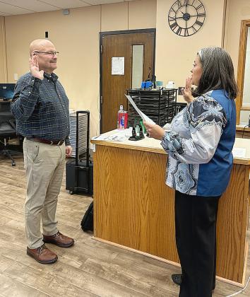 NEW COMMISSIONER SWORN IN