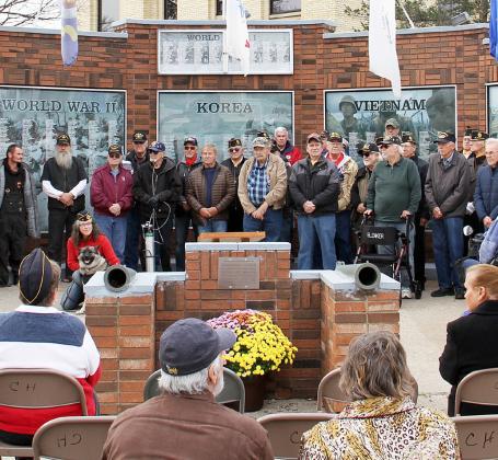 Pictured is Gladwin County Veterans Day in 2022.