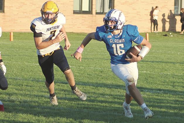 Phil Aman and the Gladwin junior varsity football team made it two wins in a row Thursday night with a win over Bullock Creek.