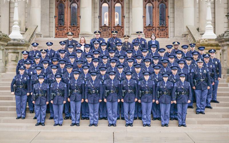 Including the 52 graduates of the 147th Trooper Recruit School, there are approximately 1,170 troopers assigned statewide, and a total of 1,860 enlisted members in the MSP.