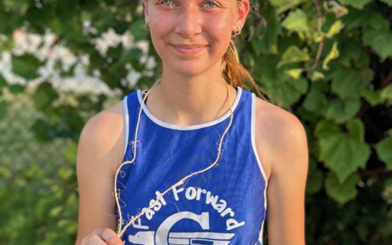 Gladwin junior high girls Cross Country compete at Saginaw