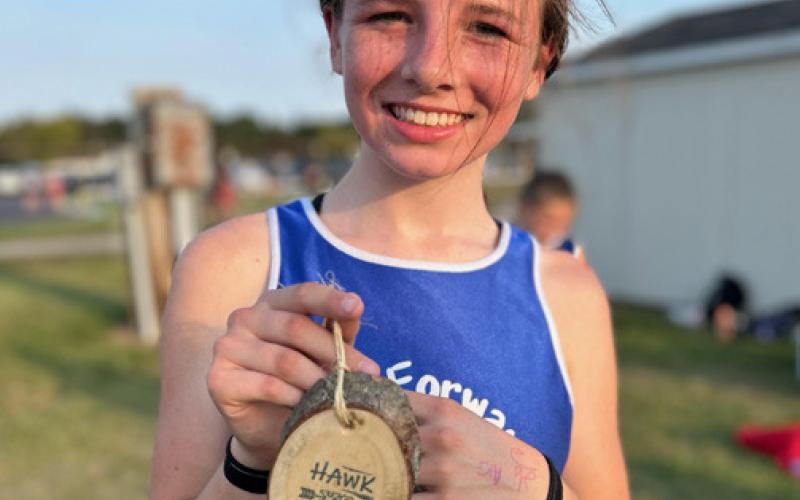 Gladwin junior high girls Cross Country compete at Saginaw