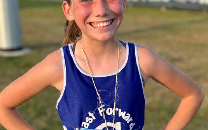 Gladwin junior high girls Cross Country compete at Saginaw