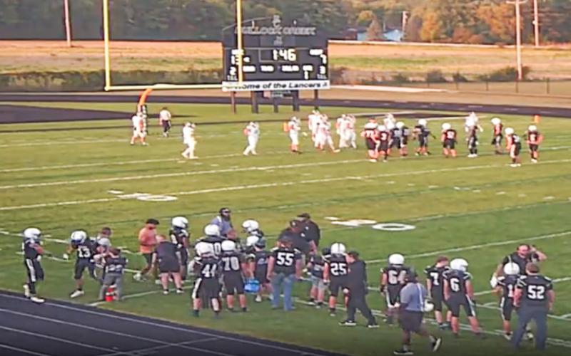 Bullock Creek fans wish the scoreboard had frozen here with their team in the lead, but Clare went on to pour on the points Friday night in a 62-28 victory.