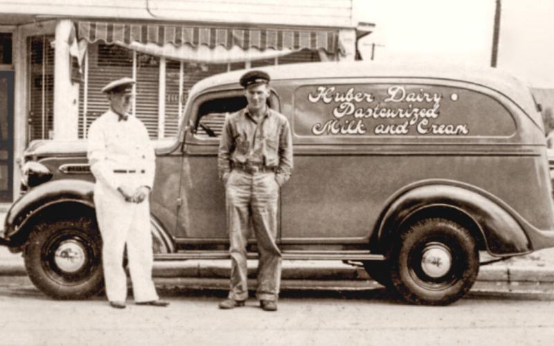 A LOOK BACK IN TIME | HUBER’S DAIRY