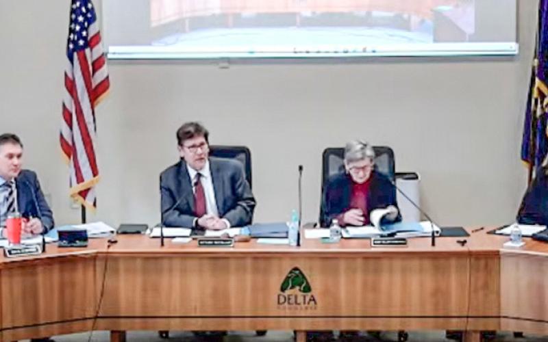 The Board of State Canvassers welcomed two new members Paul Cordes (R) and Heather Cummings (D). Pictured from left: Cordes, Chairperson Richard Houskamp (R), Vice Chairperson Mary Ellen Gurewitz (D), and Cummings.