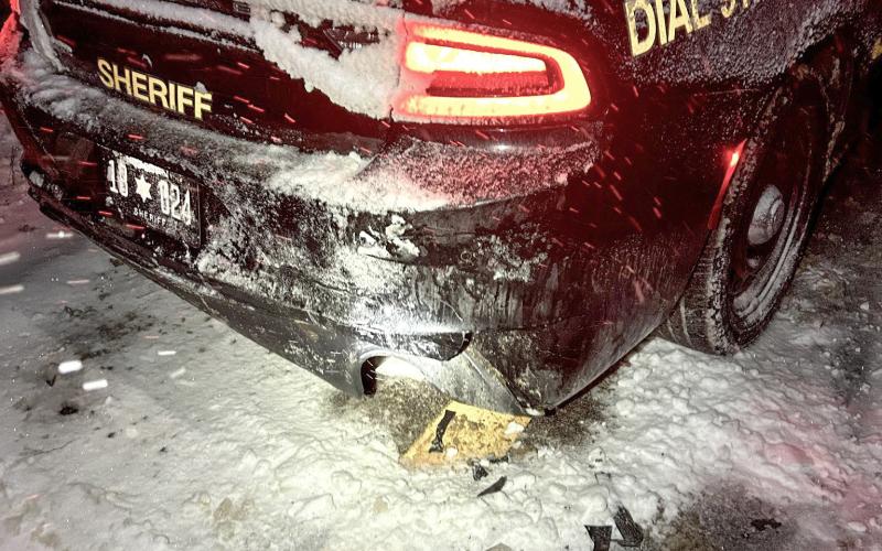 PATROL UNIT STRUCK