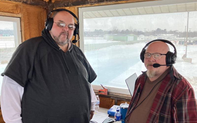 Pastor Brad Withrow and Pastor Bill Guigear.