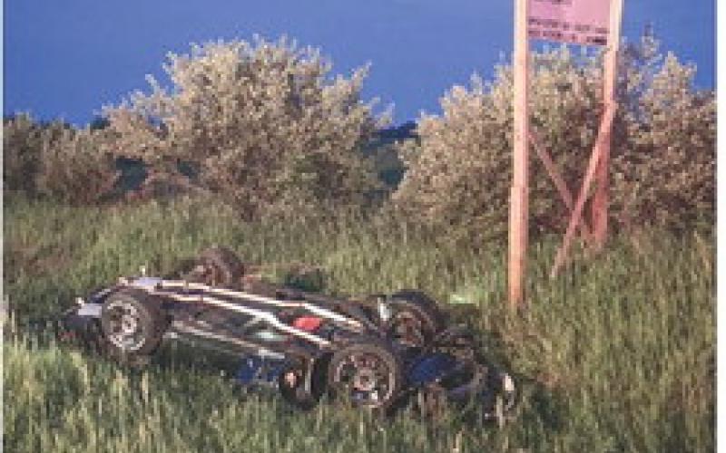 ‘VETTE WRECKED ON M-18