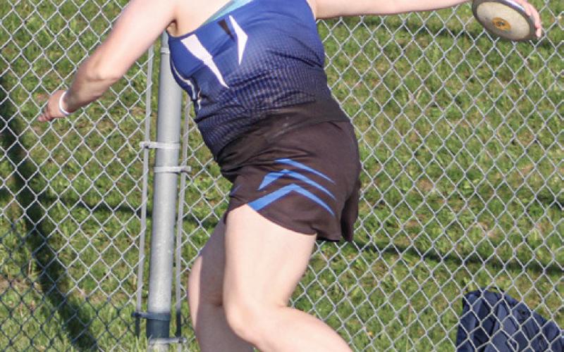 Gladwin’s Makenzie Price earned All-State honors in the discus Saturday at the Division 2 MHSAA Finals at Hamilton.