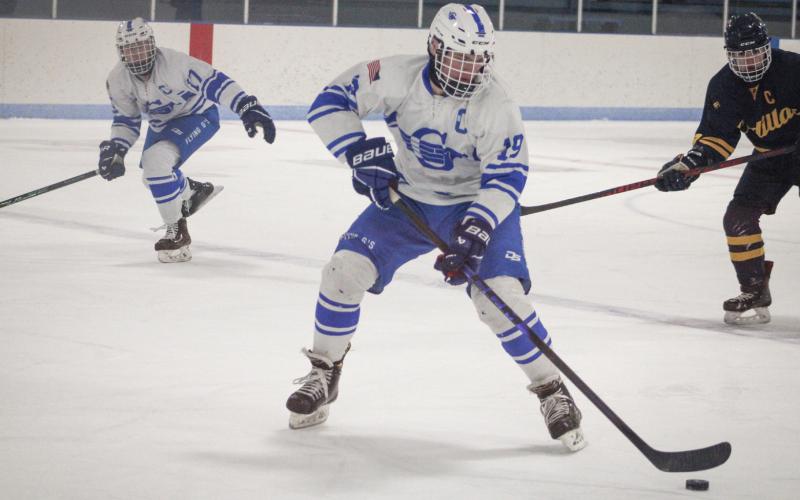Jeff Zeitz had a goal and an assist Friday night when Gladwin beat the Lakeshore Badgers in overtime.