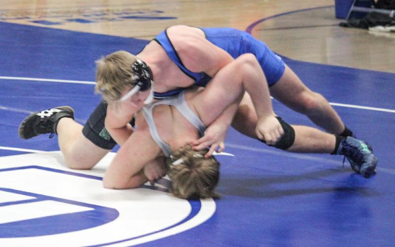 Gladwin’s Talan Goodwin qualified for the individual regional by placing third at 175 at Saturday’s district.