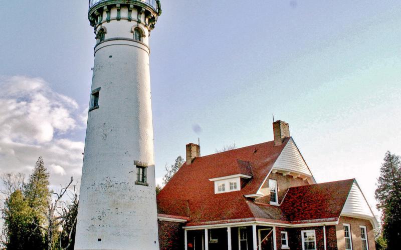 The Seul Choix Point Lighthouse is a haunted attraction many tourists attend in the summer. COURTESY OF KAT TEDSEN