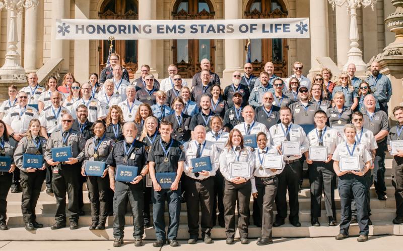 Gladwin EMS provider honored at Michigan Stars of Life ceremony