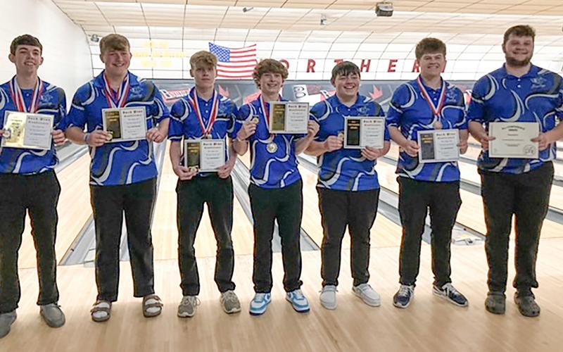 The Gladwin boys’ bowling team dominated the Jack Pine Conference and made it to the semifinals at the state tournament before having a total of six individuals earn All-Conference honors.