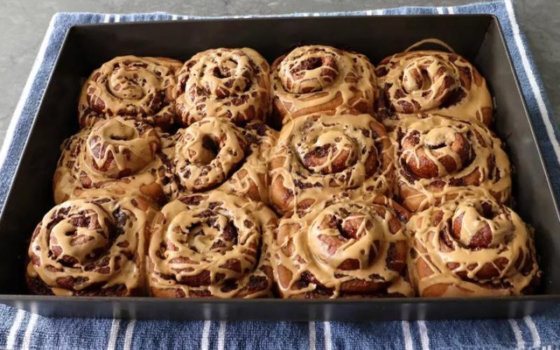 Triple Coffee Sweet Rolls