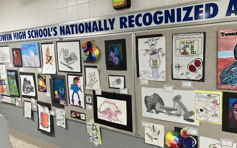 GHS STUDENTS FEED THE NEED FOR ART