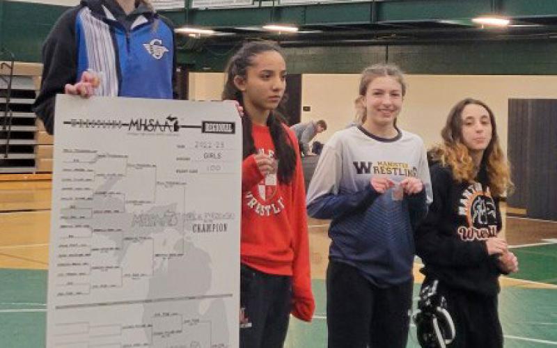 Brady Demory and Tricia Pyrzewski set to wrestle at Ford Field for State Finals