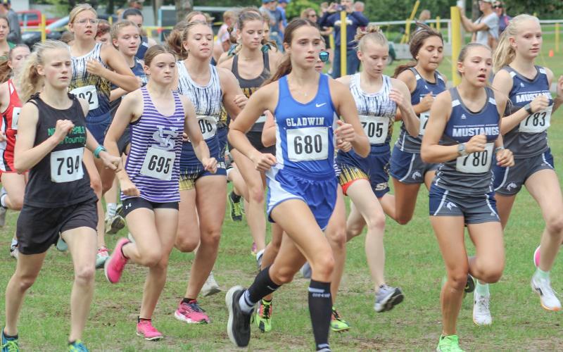 Gladwin girls win cross country invitational