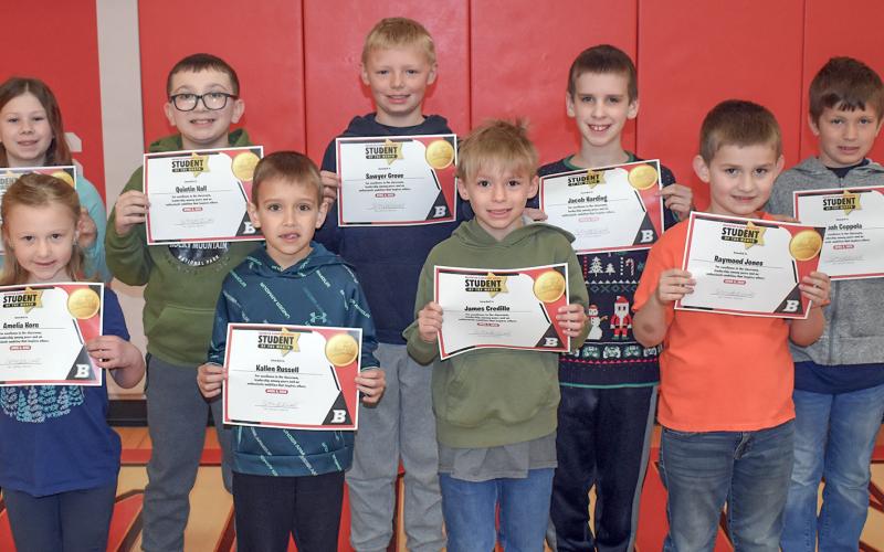 BES STUDENTS OF THE MONTH