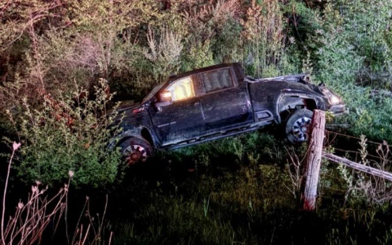 Vehicle accident on Chappel Dam Road