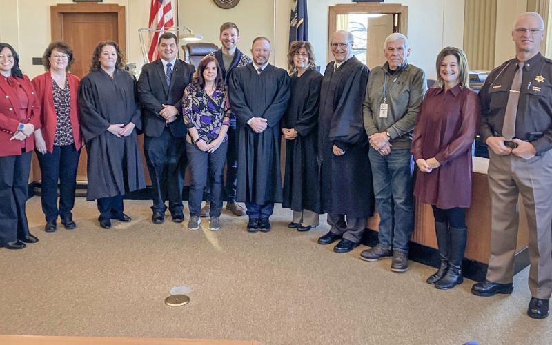 COUNTY OFFICIALS SWORN IN