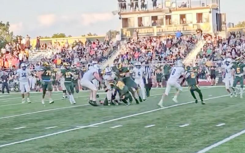 A sunny late-summer evening in Flat Rock turned into a big night for the Gladwin football team, which brought home a 53-29 victory in the season opener.