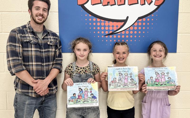 Conservation District’s annual “Plant a Tree for our Planet” coloring contest winners