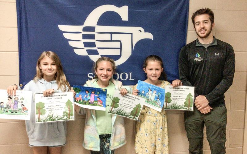 Conservation District’s annual “Plant a Tree for our Planet” coloring contest winners