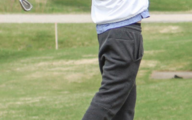 Hunter Simpson is one of five seniors returning to the lineup Friday when the Gladwin golf team tees off a new season at Tawas.