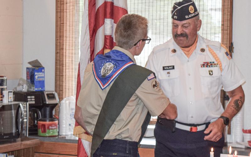 WHITMAN EARNS EAGLE SCOUT