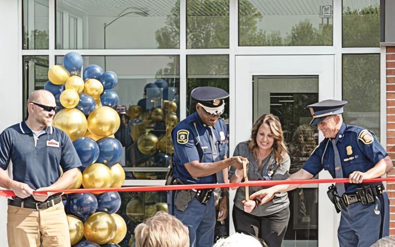 Ribbon cutting ceremony held for newly renovated hazmat training facility