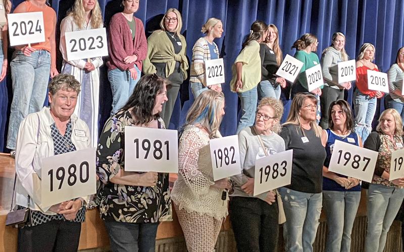 GLADWIN HONORS TRACK COACH GILLIAM