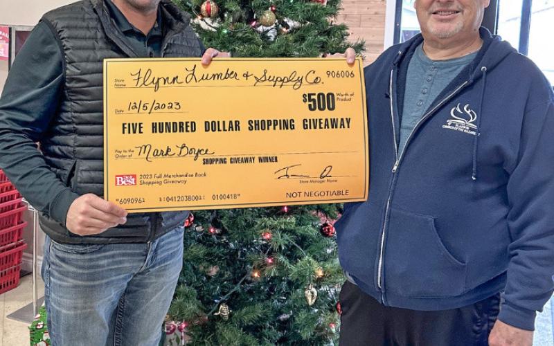 Flynn Lumber winners announced