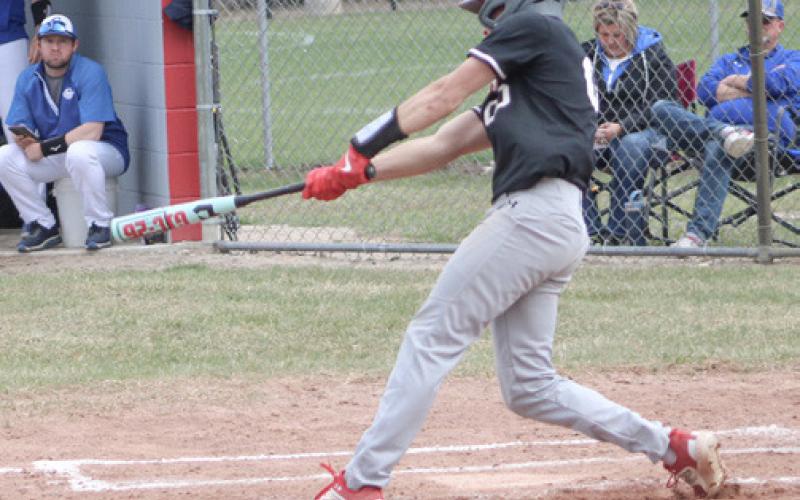 Beaverton’s Caiden Loar takes a cut during a recent game.