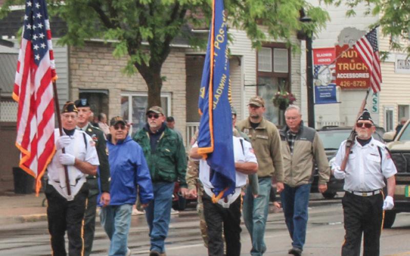 Gladwin County American Legion Post 171 and the Gladwin County Office of Veterans Affairs provided a Memorial Day parade and program in downtown Gladwin in 2024.