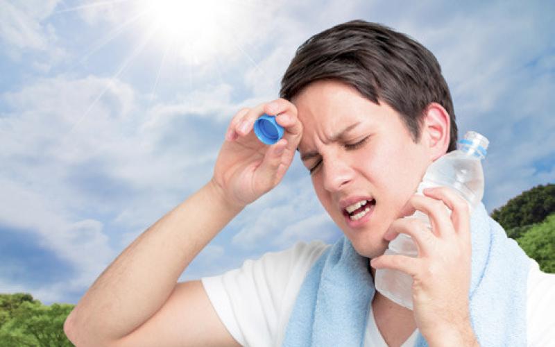 Three steps to prevent heat related illness
