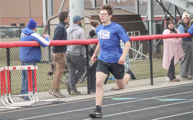 Michael Brasseur and the Gladwin Middle School boys’ track team beat Clare and won an invitational at Alma last week.