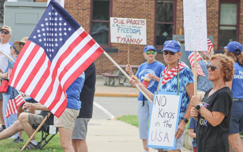 DEMOCRATIC PARTY SPONSORS RALLY