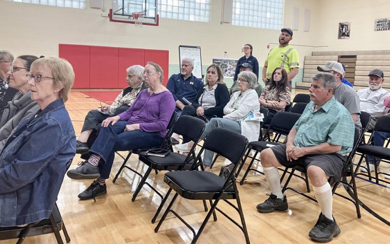 Residents gathered at the Beaverton Activity Center last Wednesday to hear plans for the Ross Lake Ecosystem Project and Beaverton Infrastructure Improvement Project.